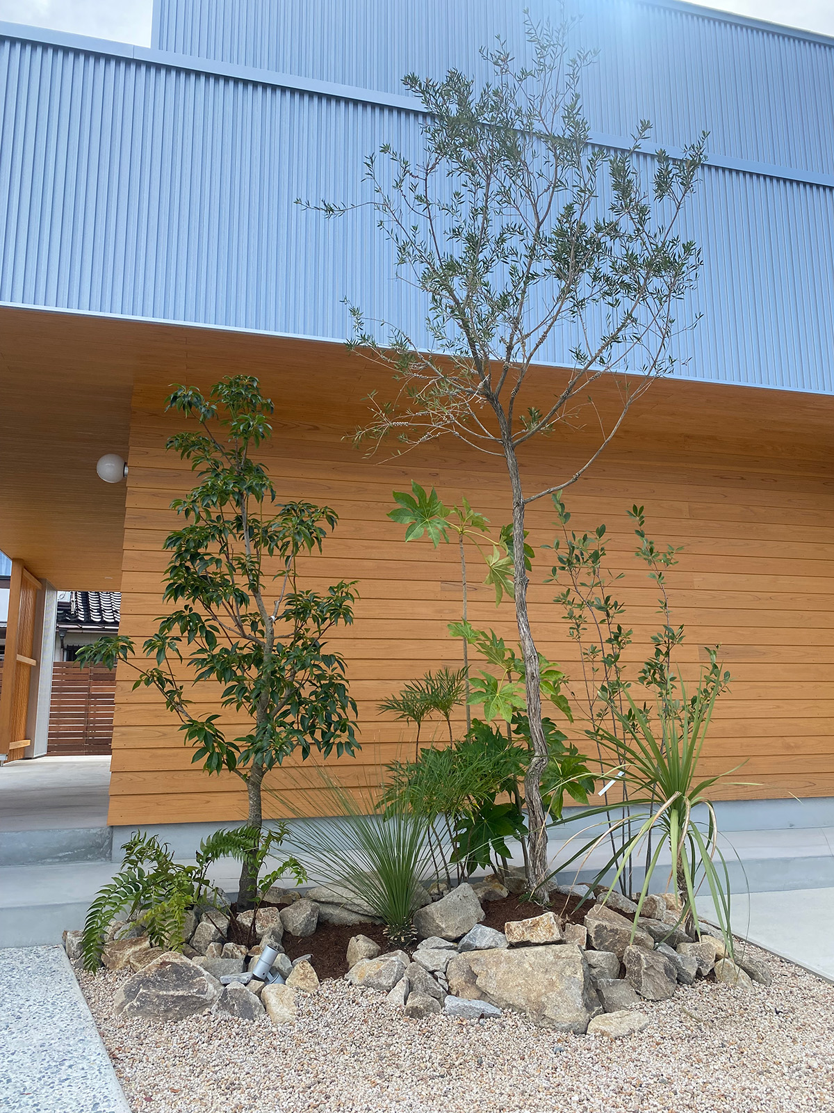 米子市T様邸植栽・外構工事